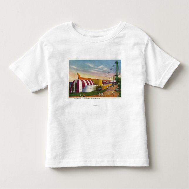 Exterior View of Food & Agricultural Bldg Toddler T-Shirt (Front)
