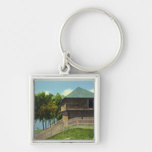 Exterior View of Fort Halifax Key Ring