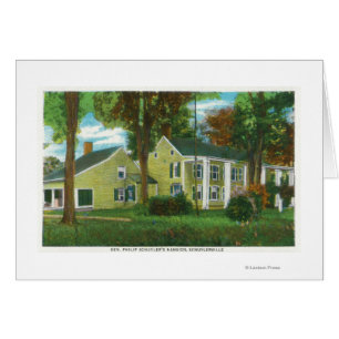 Exterior View of Gen Philip Schuyler's Mansion