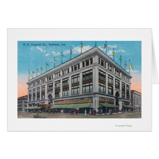 Exterior View of H. C. Capwell Co. Bldg (Front Horizontal)