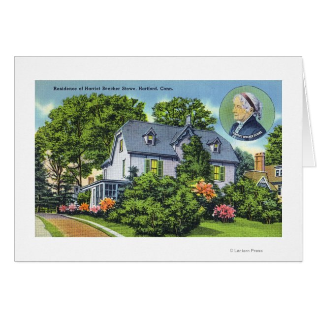 Exterior View of Harriet Beecher Stowe's (Front Horizontal)