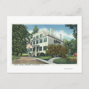 Exterior View of Historic Granger Homestead Postcard