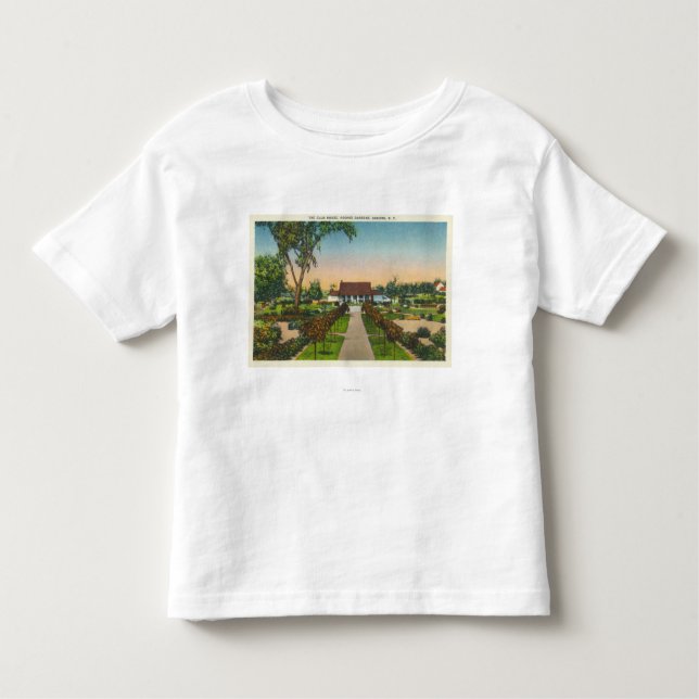 Exterior View of Hoopes Gardens Club House Toddler T-Shirt (Front)