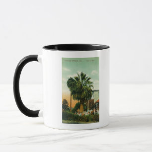 Exterior View of Hotel au Palm Mug
