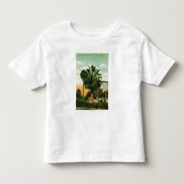 Exterior View of Hotel au Palm Toddler T-Shirt (Front)
