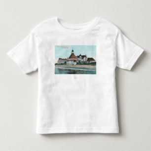 Exterior View of Hotel del Coronado from Pier Toddler T-Shirt