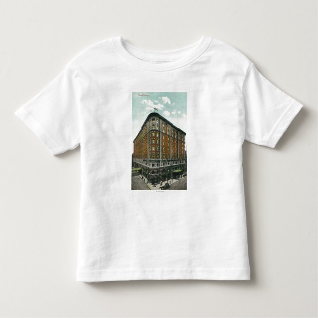Exterior View of Hotel Seneca Toddler T-Shirt (Front)