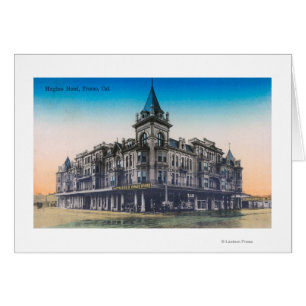 Exterior View of Hughes HotelFresno, CA