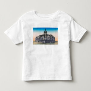 Exterior View of Hughes HotelFresno, CA Toddler T-Shirt