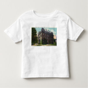 Exterior View of Judd Hall, Wesleyan University Toddler T-Shirt