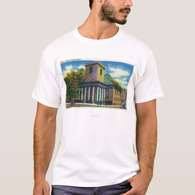 Exterior View of King's Chapel T-Shirt (Front)