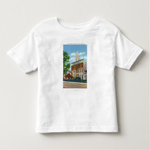 Exterior View of Little Church Around the Toddler T-Shirt