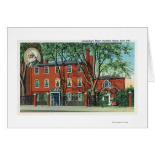 Exterior View of Longfellow's Home 2