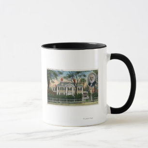Exterior View of Longfellow's Home Mug