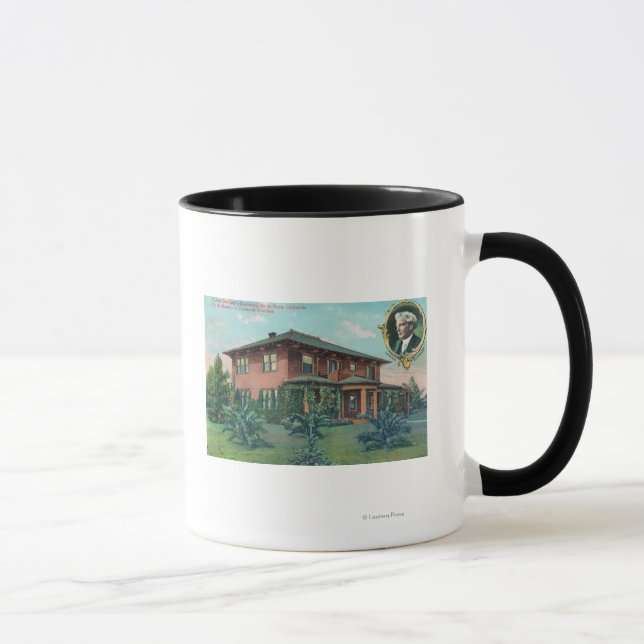Exterior View of Luther Burbank's Residence Mug (Right)