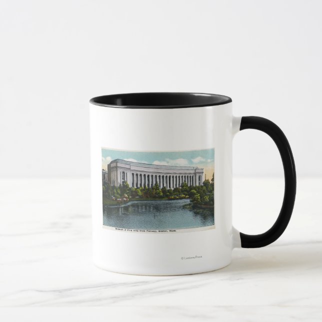 Exterior View of Museum of Fine Arts from Mug (Right)