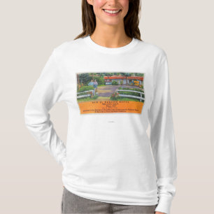 Exterior View of New El Rancho Motel T-Shirt