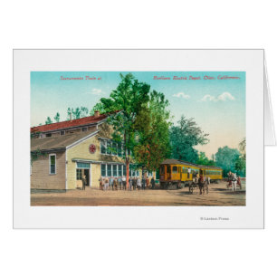 Exterior View of Northern Electric Depot