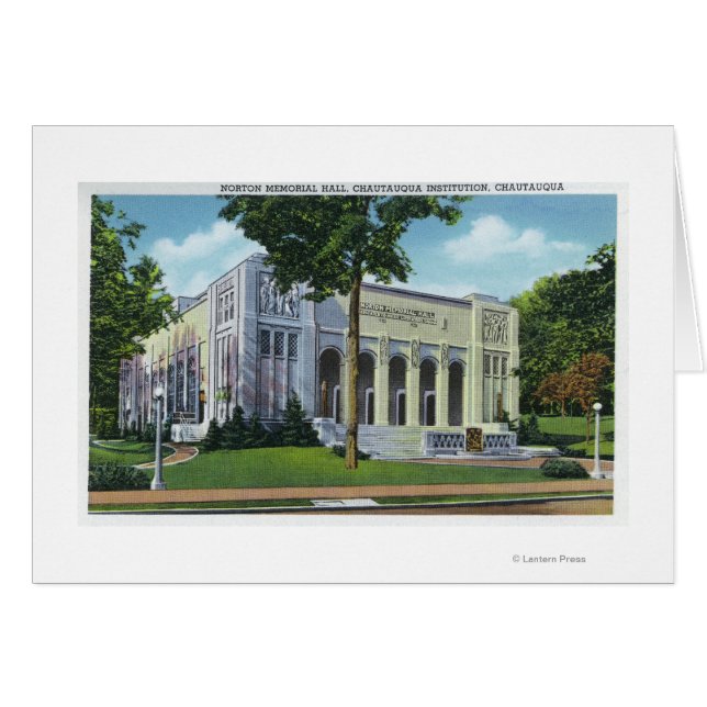 Exterior View of Norton Memorial Hall (Front Horizontal)
