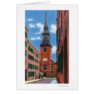 Exterior View of Old North Church