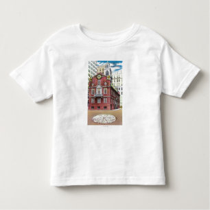 Exterior View of Old State House Toddler T-Shirt