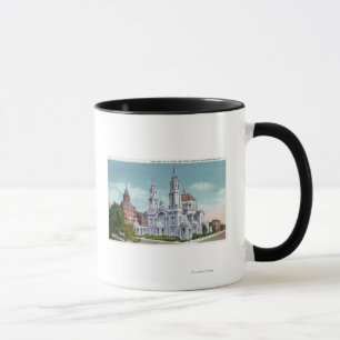 Exterior View of Our Lady of Victory Nat'l Mug