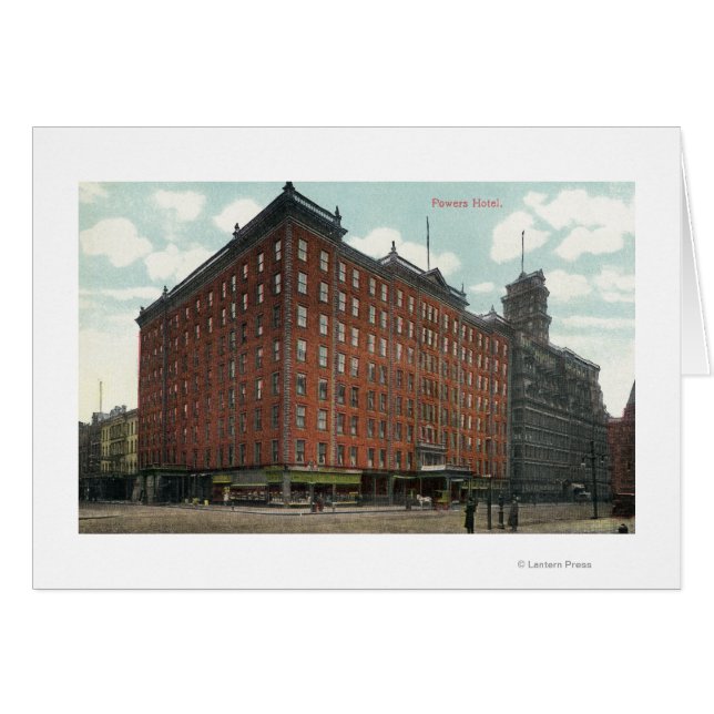 Exterior View of Powers Hotel (Front Horizontal)