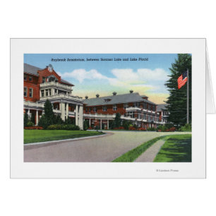 Exterior View of Raybrook Sanatorium