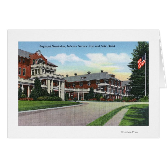 Exterior View of Raybrook Sanatorium (Front Horizontal)