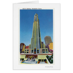 Exterior View of RCA Bldg, Rockefeller Centre