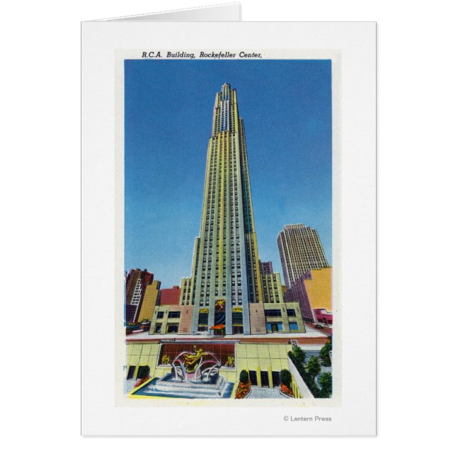 Exterior View of RCA Bldg, Rockefeller Centre (Front)