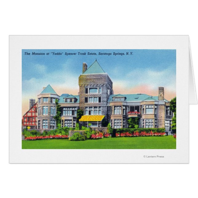 Exterior View of S. Track Estate Mansion at (Front Horizontal)