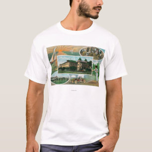 Exterior View of Sanitorium and Scenic Views T-Shirt