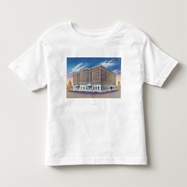 Exterior View of Sheraton Hotel in Copley Toddler T-Shirt (Front)