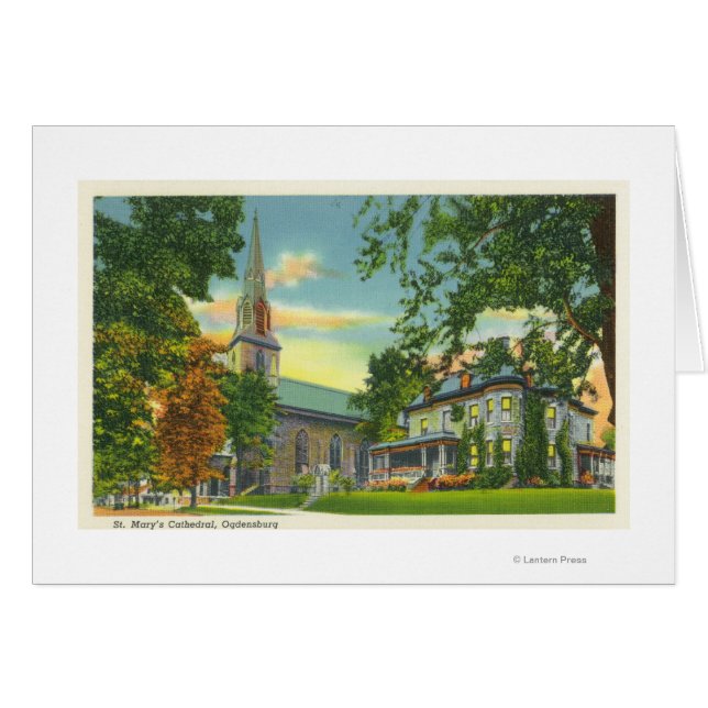 Exterior View of St. Mary's Cathedral (Front Horizontal)