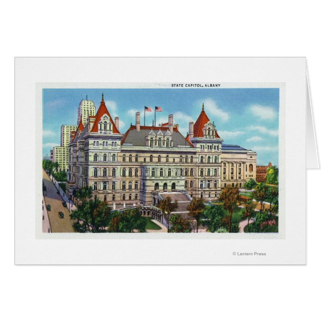 Exterior View of State Capitol (Front Horizontal)