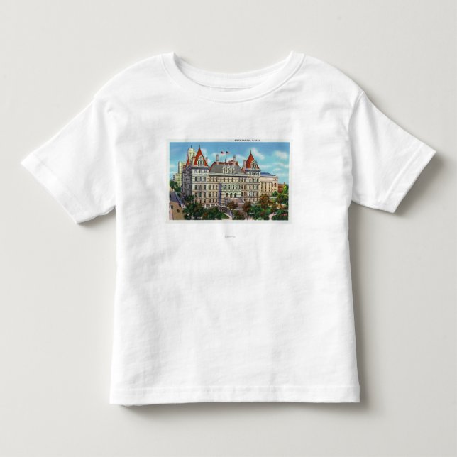 Exterior View of State Capitol Toddler T-Shirt (Front)