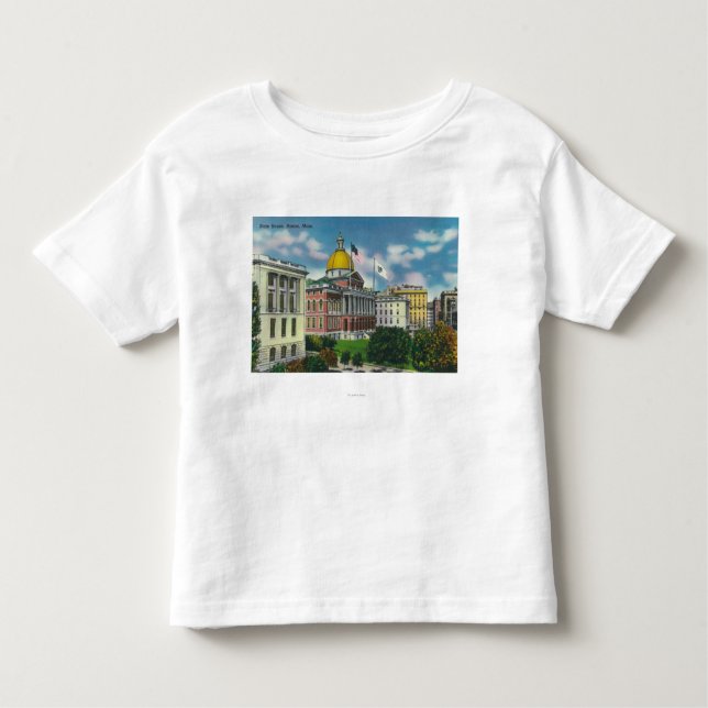 Exterior View of State House Toddler T-Shirt (Front)