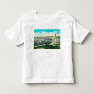 Exterior View of Sun-Maid Raisin Plant Toddler T-Shirt
