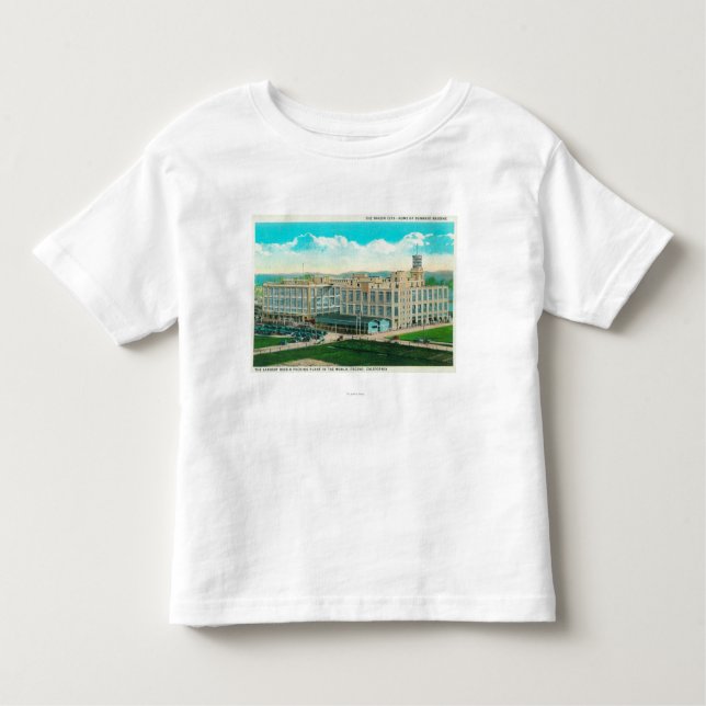 Exterior View of Sun-Maid Raisin Plant Toddler T-Shirt (Front)