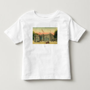 Exterior View of the Apple Annual Building Toddler T-Shirt