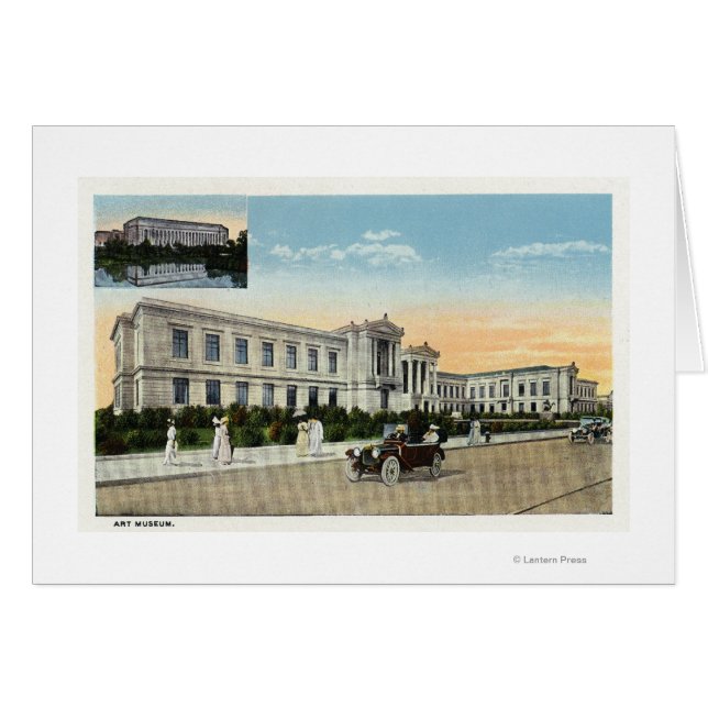 Exterior View of the Art Museum # 2 (Front Horizontal)