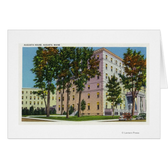 Exterior View of the Augusta House (Front Horizontal)