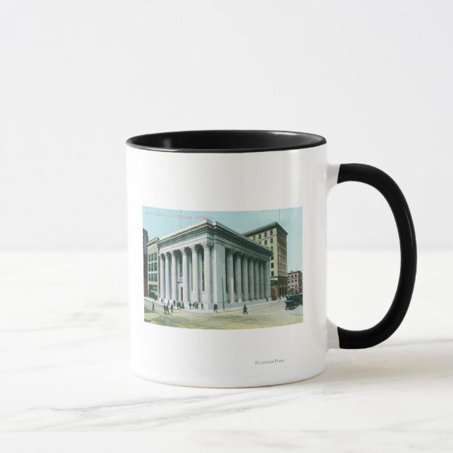 Exterior View of the Bank of California Mug (Right)