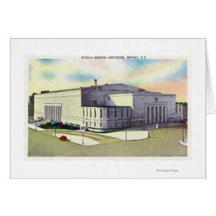 Exterior View of the Buffalo Memorial