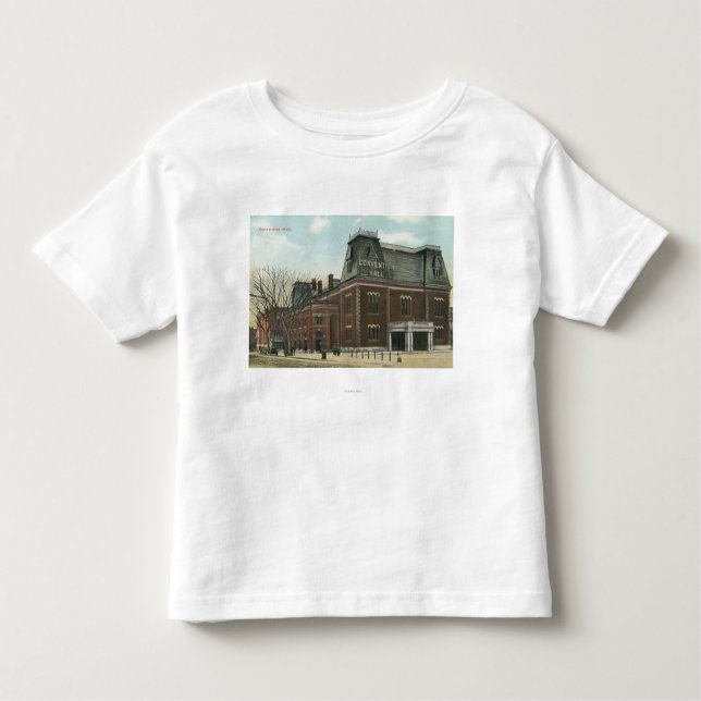 Exterior View of the Convention Hall Toddler T-Shirt (Front)