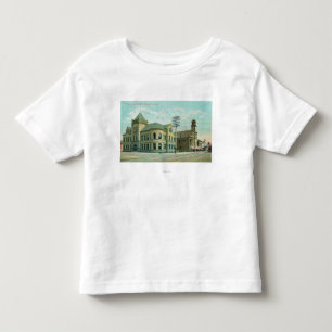 Exterior View of the Court HouseSanta Cruz, CA Toddler T-Shirt