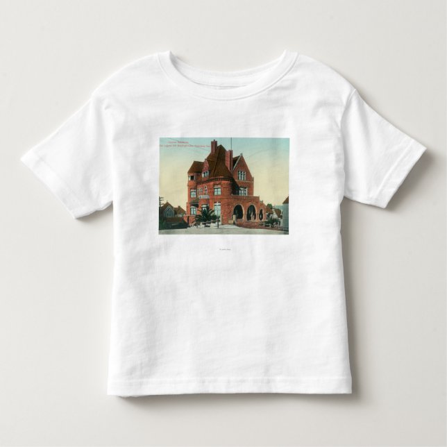 Exterior View of the Crocker Residence Toddler T-Shirt (Front)