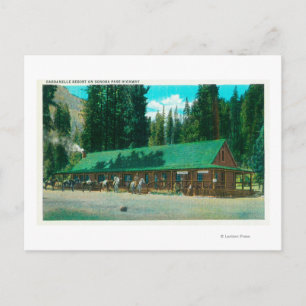 Exterior View of the Dardanelle Resort Postcard