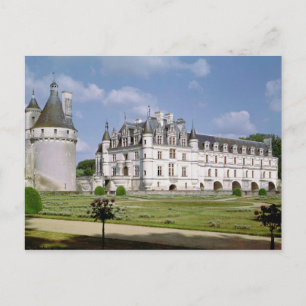 Exterior view of the Donjon Postcard